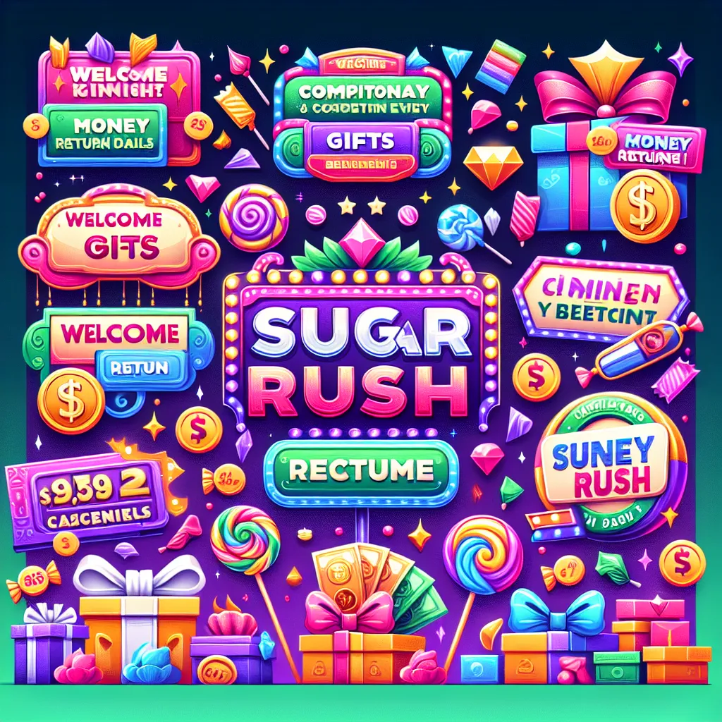 Промоакции и бонусы для Sugar Rush